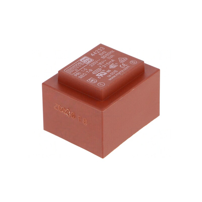 Transformator Încapsulat 5VA 230V 18V PCB | Electronic-mag.ro | Componente Electronice