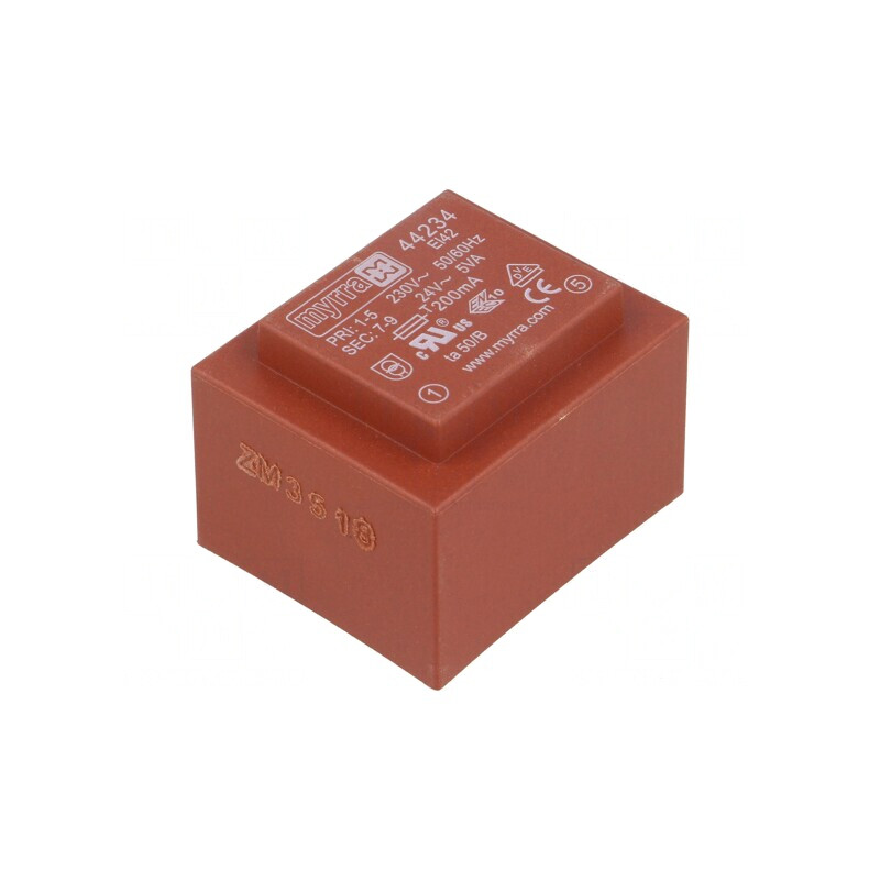 Transformator Încapsulat 5VA 230VAC 24V PCB | Electronic-mag.ro | Componente Electronice