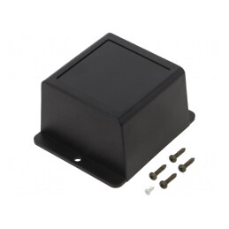 Carcasă Universală ABS Neagră 69x82x45mm | Electronic-mag.ro | Componente Electronice