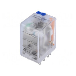 Releu Electromagnetic DPDT 24VDC 10A | Electronic-mag.ro | Componente Electronice