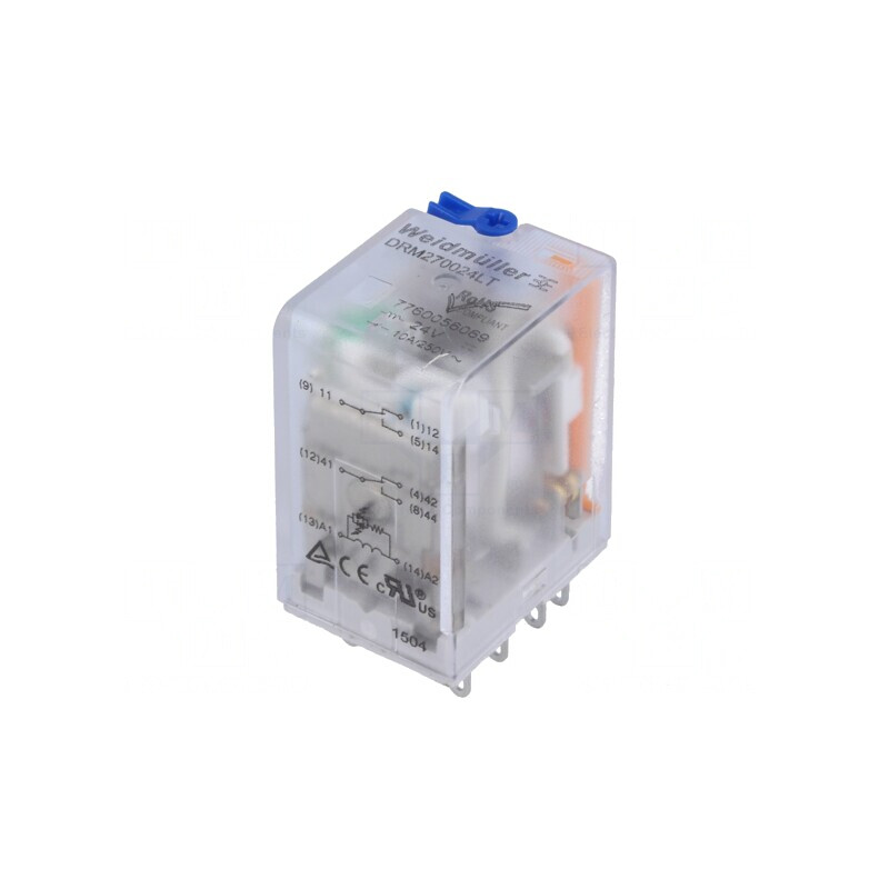 Releu Electromagnetic DPDT 24VDC 10A | Electronic-mag.ro | Componente Electronice Releu Electromagnetic DPDT 24VDC 10A | Electronic-mag.ro | Componente Electronice