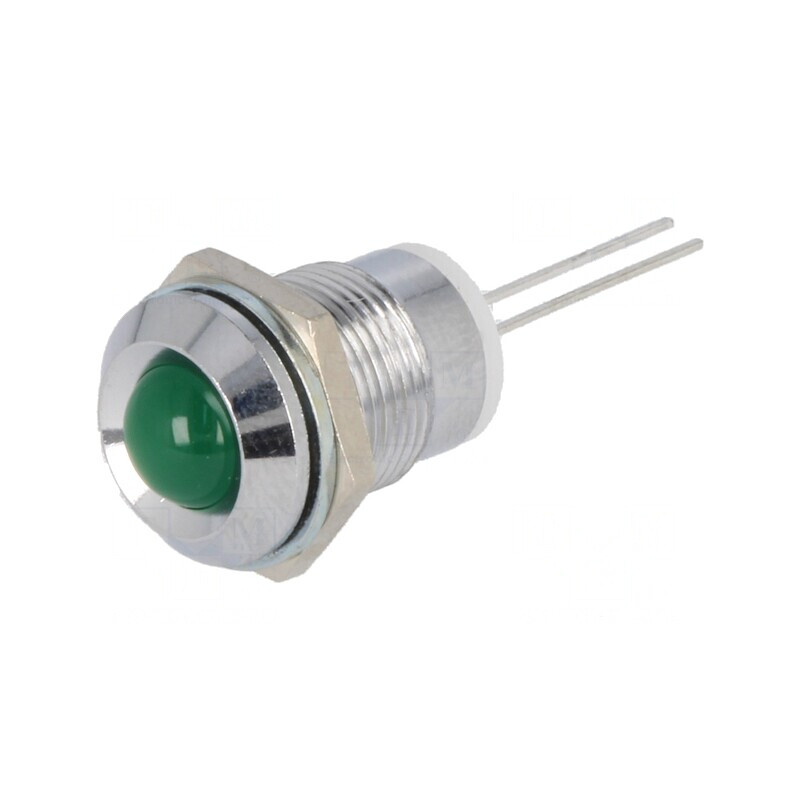 Lampă LED verde Ø12mm pentru PCB | Electronic-mag.ro | Componente Electronice Lampă LED verde Ø12mm pentru PCB | Electronic-mag.ro | Componente Electronice