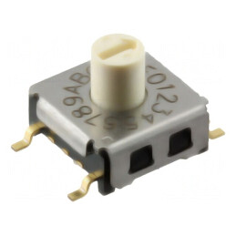Întrerupător codificare HEX/BCD 16 Poz SMT | Electronic-mag.ro | Componente Electronice
