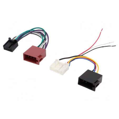 Conector radio ISO pentru Toyota | Electronic-mag.ro | Componente Electronice