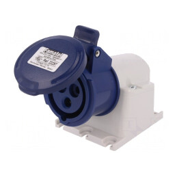 Conector Alimentare AC Trifazat 16A 380/415V Soclu Mamă | Electronic-mag.ro | Componente Electronice