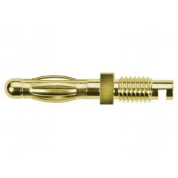 Mufă banană 4mm aurit M5 32A 70VDC | Electronic-mag.ro | Componente Electronice