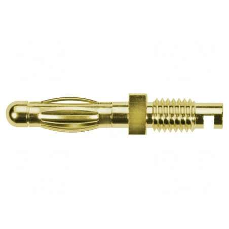 Mufă banană 4mm aurit M5 32A 70VDC | Electronic-mag.ro | Componente Electronice