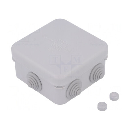 Cutie de Conexiuni 90x90x45mm pentru Perete | Electronic-mag.ro | Componente Electronice