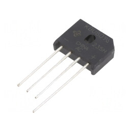 Punte Redresoare Monofazată 200V 8A 300A | Electronic-mag.ro | Componente Electronice