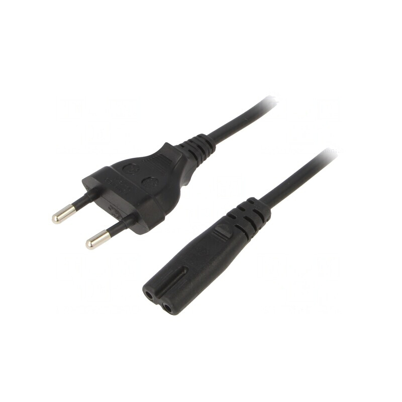Cablu Alimentare 1.8m 2x0.75mm2 Mufă CEE 7/7 la IEC C7 | Electronic-mag.ro | Componente Electronice Cablu Alimentare 1.8m 2x0.75mm2 Mufă CEE 7/7 la IEC C7 | Electronic-mag.ro | Componente Electronice