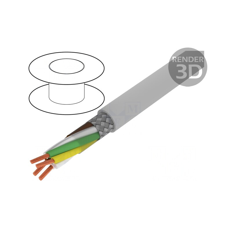 Cablu UNITRONIC® LiYCY (TP) 2x2x1mm2 PVC Gri 500V | Electronic-mag.ro | Componente Electronice Cablu UNITRONIC® LiYCY (TP) 2x2x1mm2 PVC Gri 500V | Electronic-mag.ro | Componente Electronice