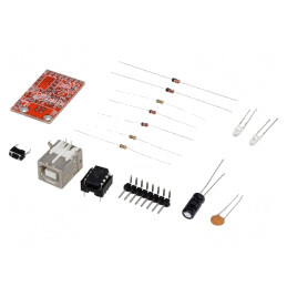 Kit Dezvoltare Microchip AVR ATTINY Montare Individuală | Electronic-mag.ro | Componente Electronice