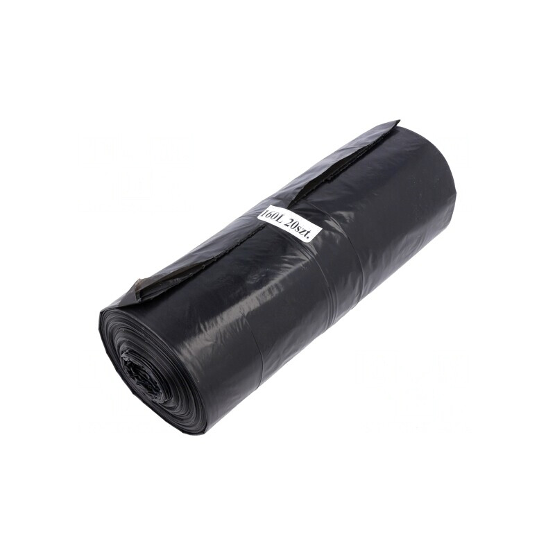 Saci de gunoi 160L negri 20 bucăți | Electronic-mag.ro | Componente Electronice