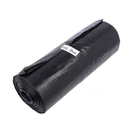 Saci de gunoi 160L negri 20 bucăți | Electronic-mag.ro | Componente Electronice