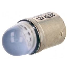 Lampă LED albastră 230V BA15S | Electronic-mag.ro | Componente Electronice
