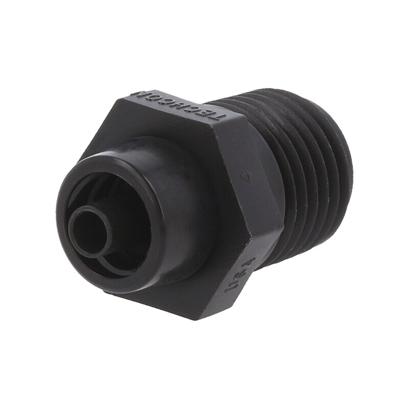 Adaptor Negru Luer Lock pentru Cartușe de Dozare | Electronic-mag.ro | Componente Electronice