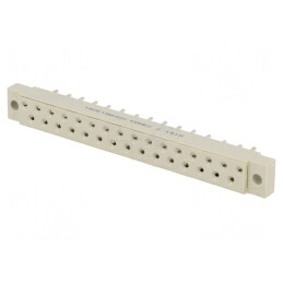 Soclu DIN 41617 mamă 31 pini 2,5mm 4A | Electronic-mag.ro | Componente Electronice
