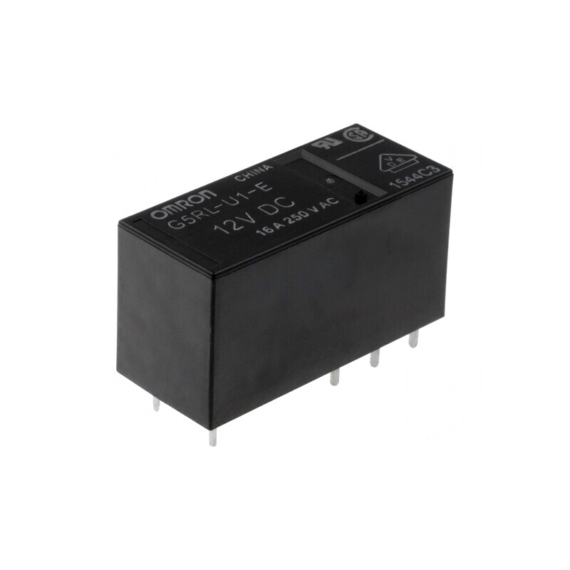 Releu Electromagnetic SPST 5VDC 16A | Electronic-mag.ro | Componente Electronice