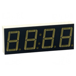Afișaj LED 7 Segmente 14mm 4 Digits Roșu | Electronic-mag.ro | Componente Electronice