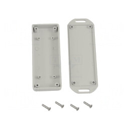 Carcasă Universală 80x80x20mm cu Lame de Fixare | Electronic-mag.ro | Componente Electronice