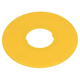 Inel de avertizare plat 22mm Ø montare 22mm Ø 60mm | Electronic-mag.ro | Componente Electronice