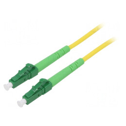 Patch cord fibră OS2 LC/APC 3m LSZH | Electronic-mag.ro | Componente Electronice