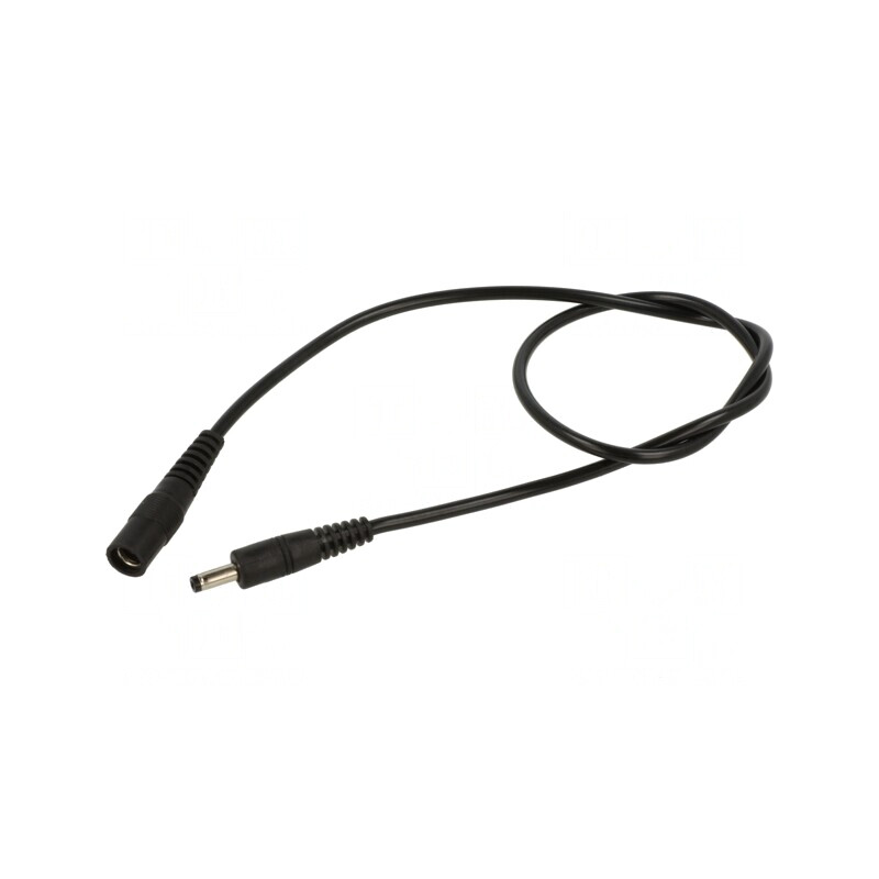Cablu Negru 1x0,5mm2 DC 5,5/2,1 și 5,5/2,5 Mufă Drept | Electronic-mag.ro | Componente Electronice Cablu Negru 1x0,5mm2 DC 5,5/2,1 și 5,5/2,5 Mufă Drept | Electronic-mag.ro | Componente Electronice