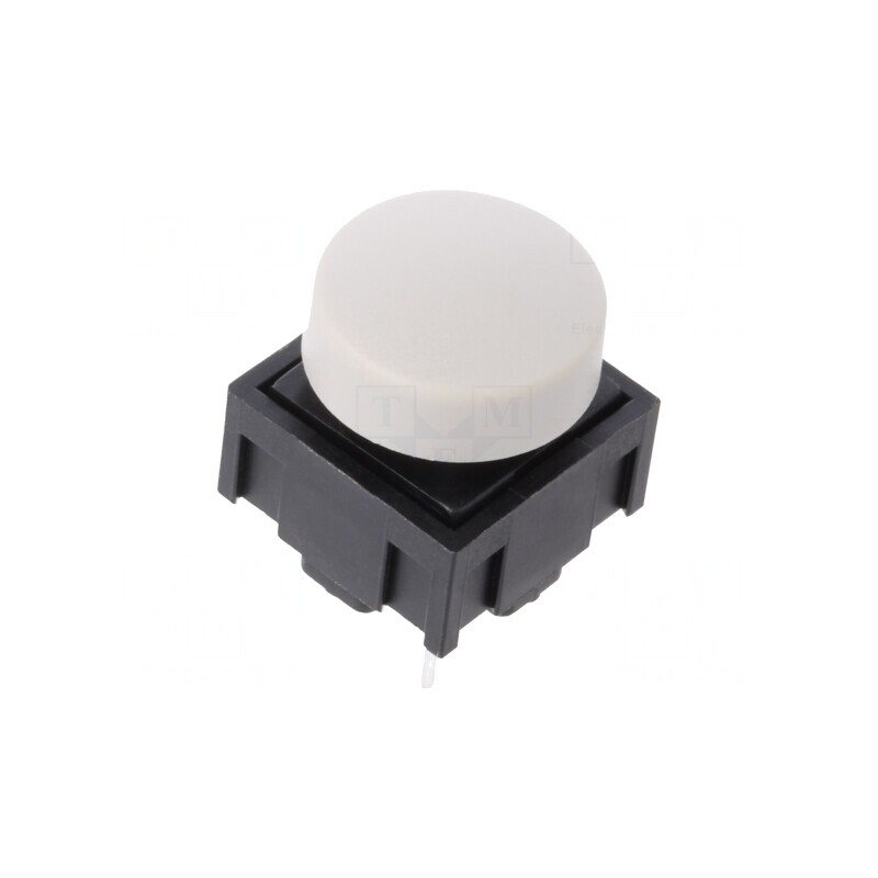 Microîntrerupător TACT SPST-NO 0.025A 50VDC Gri | Electronic-mag.ro | Componente Electronice