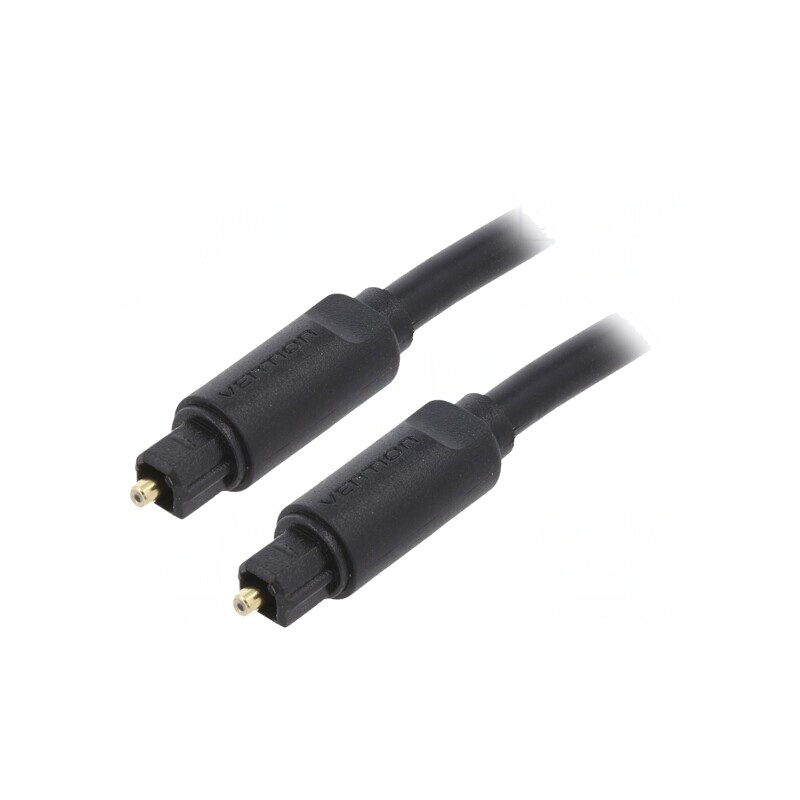 Cablu Toslink 5m Aurit Negru | Electronic-mag.ro | Componente Electronice
