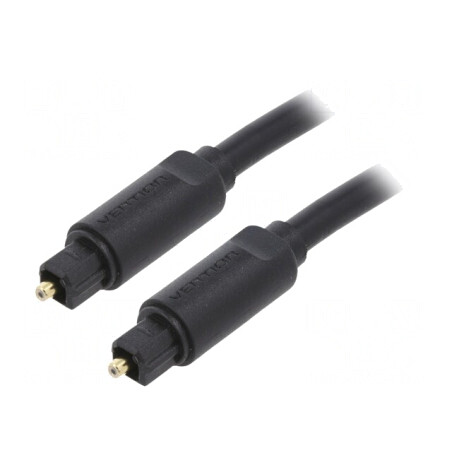 Cablu Toslink 5m Aurit Negru | Electronic-mag.ro | Componente Electronice