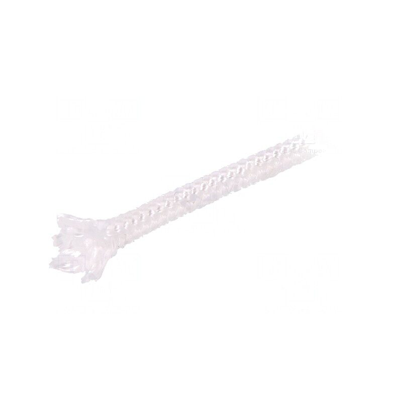 Manșon Electroizolant din Fibră de Dioxid de Siliciu Alb 10m | Electronic-mag.ro | Componente Electronice