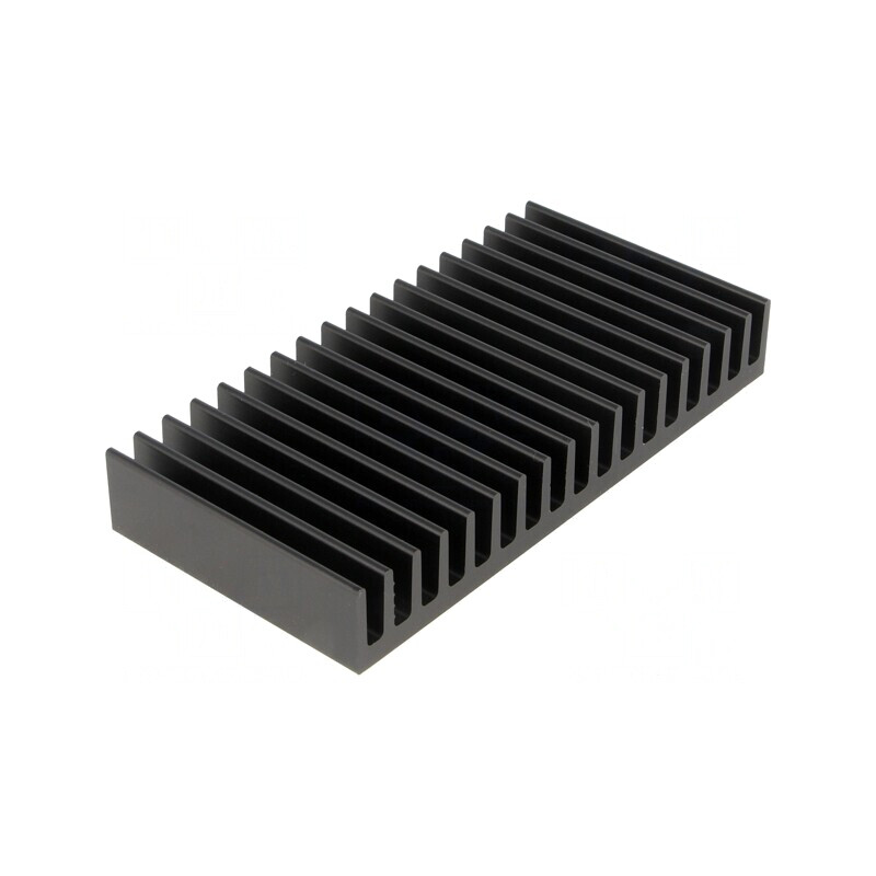 Radiator Negru cu Aripioare 50x100x15mm | Electronic-mag.ro | Componente Electronice Radiator Negru cu Aripioare 50x100x15mm | Electronic-mag.ro | Componente Electronice
