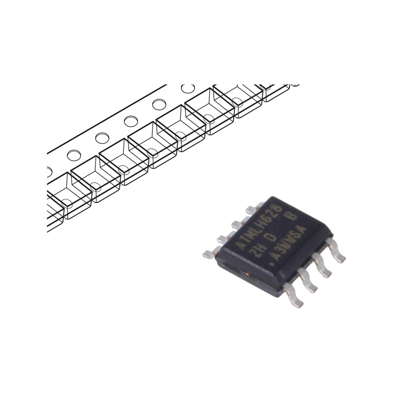 Memorie EEPROM 256kx8bit I2C SO8 1MHz 2,5-5,5V | Electronic-mag.ro | Componente Electronice