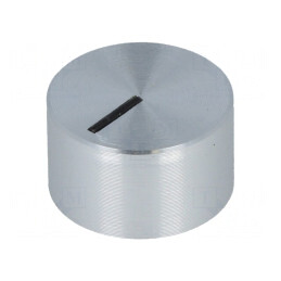 Buton rotativ aluminiu plastic 6mm | Electronic-mag.ro | Componente Electronice
