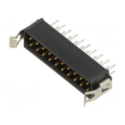 Soclu PCB-cablu Datamate L-Tek 2mm 20 PIN 800V THT | Electronic-mag.ro | Componente Electronice