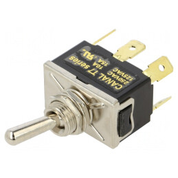 Comutator basculant DPDT ON-ON 10A 250V | Electronic-mag.ro | Componente Electronice