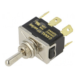 Comutator Basculant 3 Poziții ON-OFF-ON 10A 250V | Electronic-mag.ro | Componente Electronice
