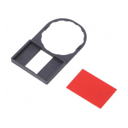 Tăbliţă Descriptivă 22mm Harmony XB4 | Electronic-mag.ro | Componente Electronice