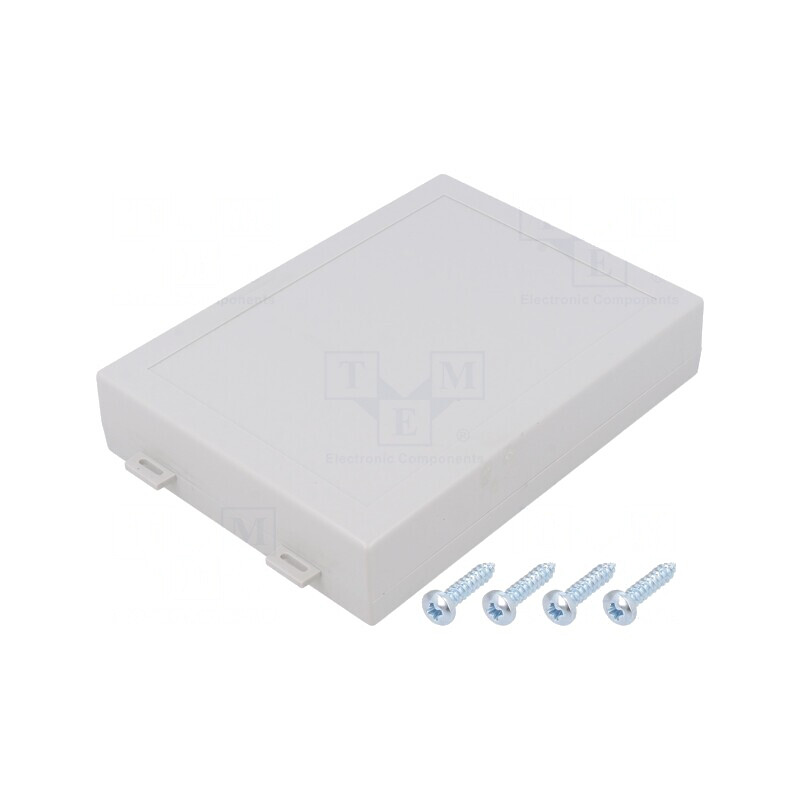 Carcasă Universală ABS Gri Deschis 109x147x32.6mm | Electronic-mag.ro | Componente Electronice