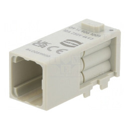 Conector HDC Modular Domino 6 PIN 1 Modul | Electronic-mag.ro | Componente Electronice