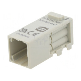 Conector HDC Modular Han 6P 1M | Electronic-mag.ro | Componente Electronice