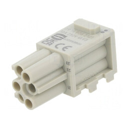 Conector Modular Mamă Han-Modular Domino 6 PIN 1 Modul | Electronic-mag.ro | Componente Electronice