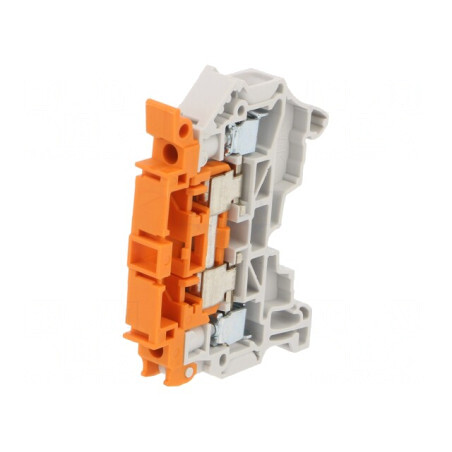Conector de Îmbinare Șine 0.2-4mm² 2 Borne 8mm | Electronic-mag.ro | Componente Electronice