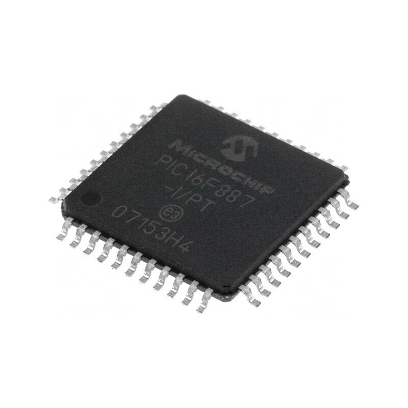 Microcontroler PIC 14kB 20MHz 2-5.5V SMD TQFP44 | Electronic-mag.ro | Componente Electronice