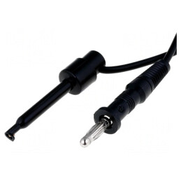 Cablu de măsurare 60VDC 10A 0,95m PVC Negru | Electronic-mag.ro | Componente Electronice