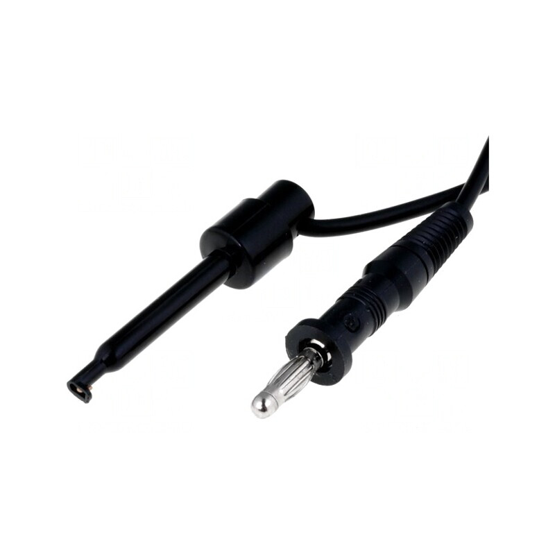 Cablu de măsurare 60VDC 10A 0,95m PVC Negru | Electronic-mag.ro | Componente Electronice