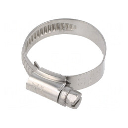 Colier de strângere inox Ø20-32mm W9mm | Electronic-mag.ro | Componente Electronice