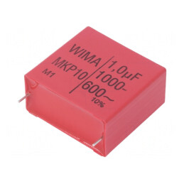 Condensator polipropilenă 1uF THT ±10% | Electronic-mag.ro | Componente Electronice