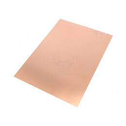 Laminat Epoxidic FR4 0.8mm 297x210mm Două Fețe | Electronic-mag.ro | Componente Electronice