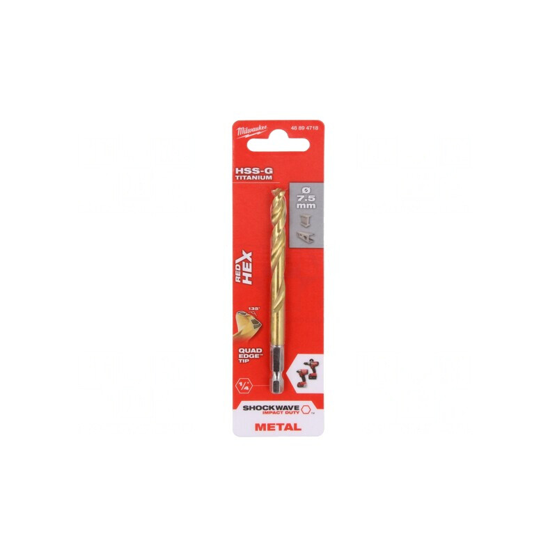 Burghiu Metal Impact Ø 7,5mm HSS-G | Electronic-mag.ro | Componente Electronice